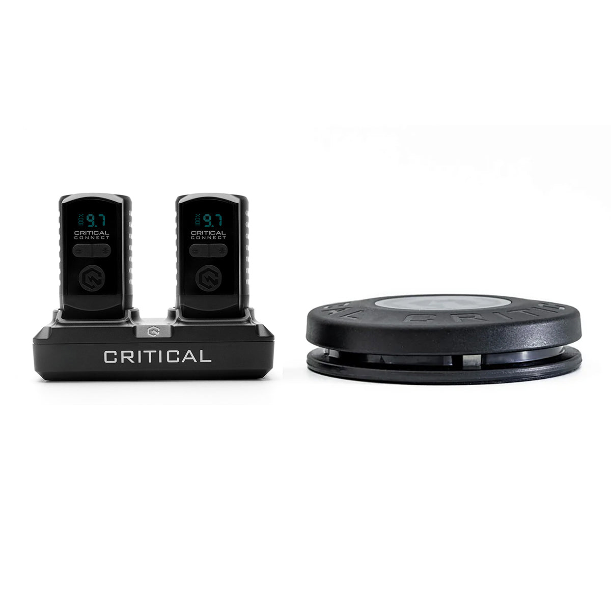 critical foot pedal Critical Tattoo Supply Critical Connect V2 Universal Battery Bundle - Dual Dock and Footswitch