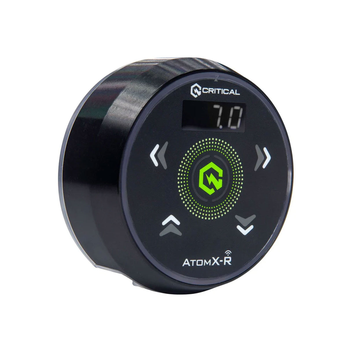 AtomX-R Power Supply with Black Overlay and Black CXP19 Wireless Foot Switch Bundle
