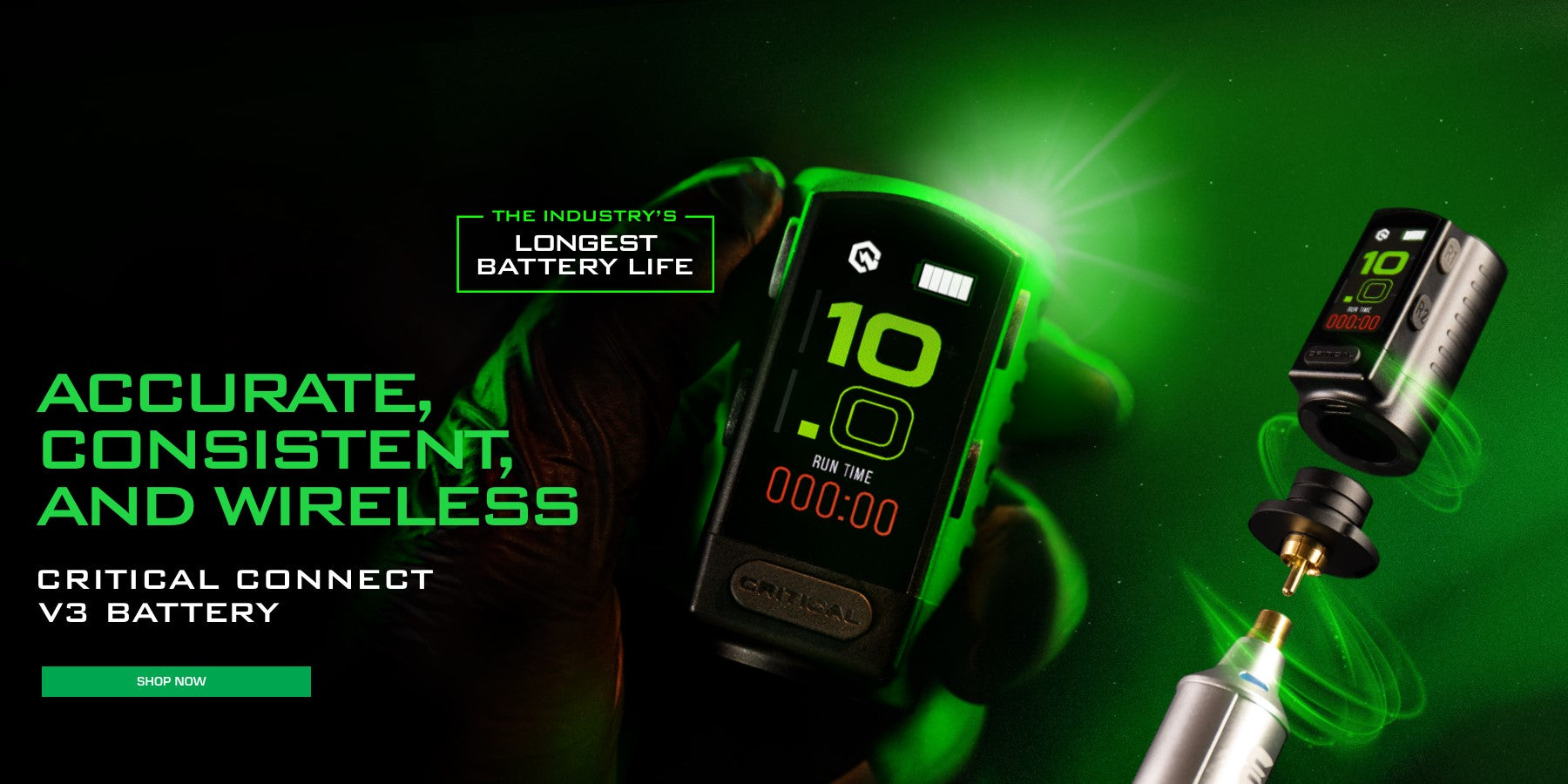 Critical Connect V3 Battery Now Available!