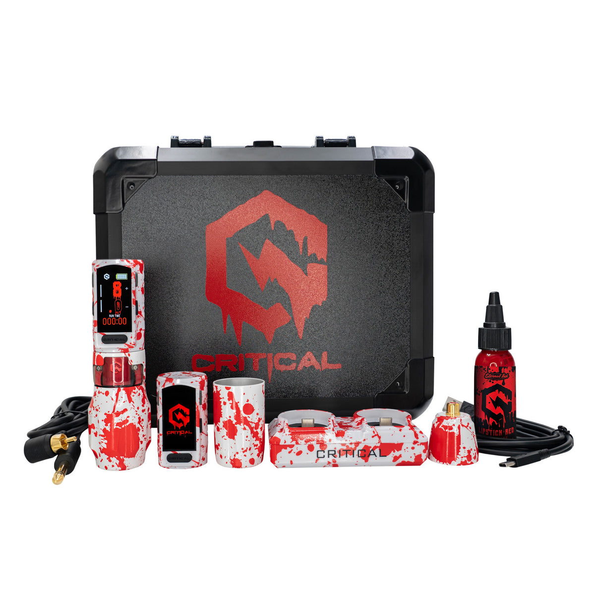 Critical Torque Terror Edition Wireless Tattoo Pen Machine